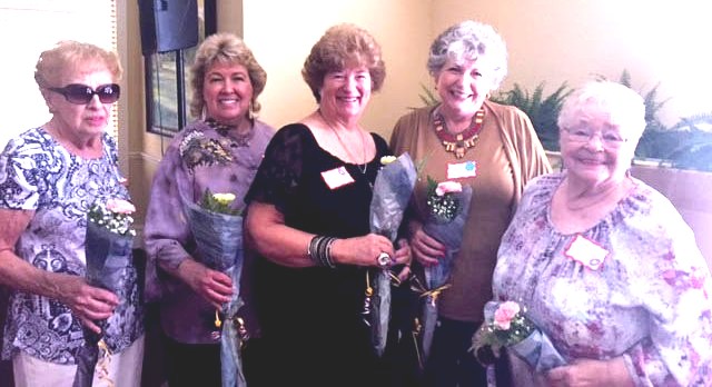 April birthdays- Dottie Ansel, Cindy Aebischer, Rita Held, Mary Borgan, Fran Jarolimek